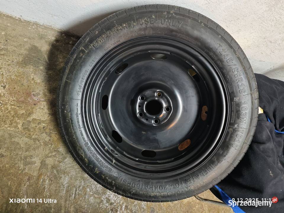 Koło dojazdowe Tiguan II Tarraco Kodiaq Q3 Szczecinek sprzedam