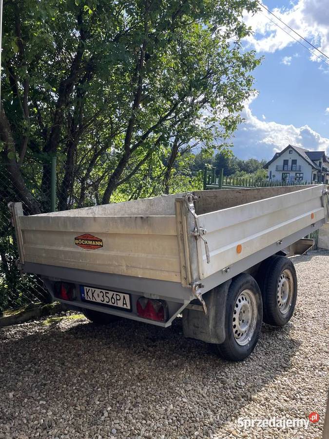 Przyczepa Boeckmann wywrotka elektr wywrotki Wywrotki Kraków