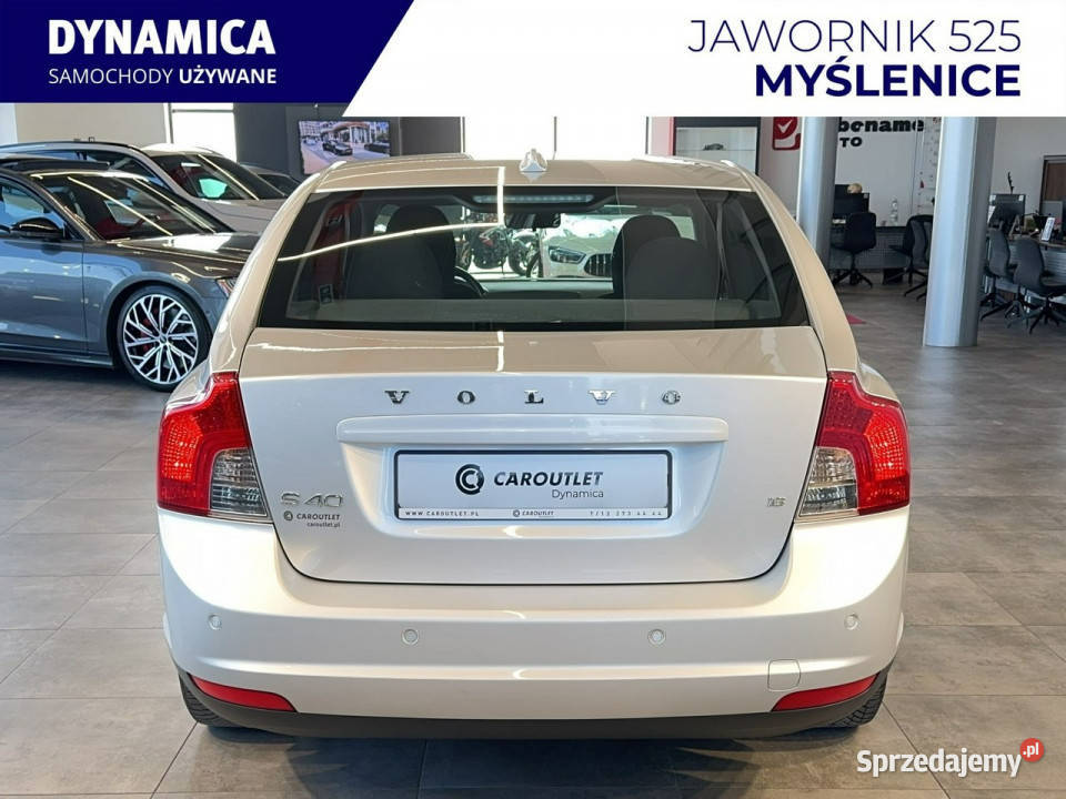 Volvo S40 16 LPG 101 M5 2010 r przebieg 235 podgrzewane fotele Myślenice