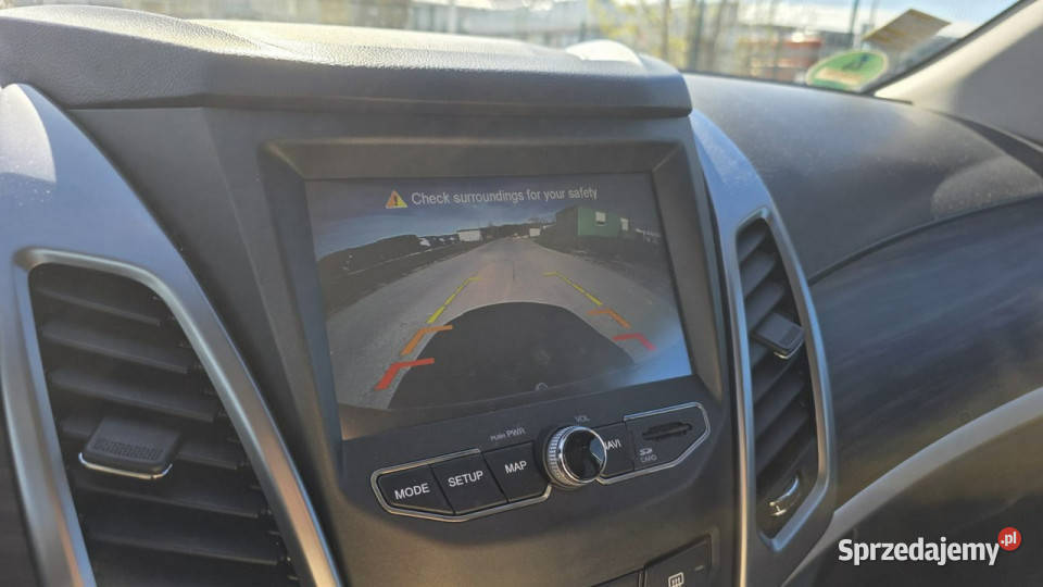 SsangYong Korando automat ledy duza navi camera serwisowany w ASO Lębork