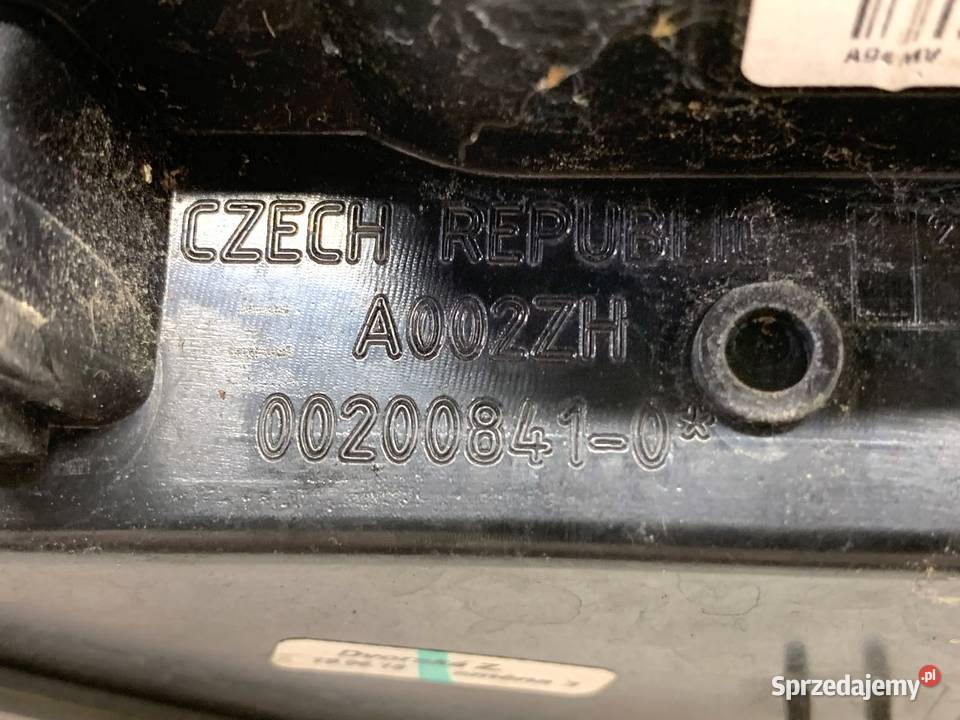 LAMPA PRAWY TYŁ PEUGEOT 2008 I Hatchback ŚWIATŁO