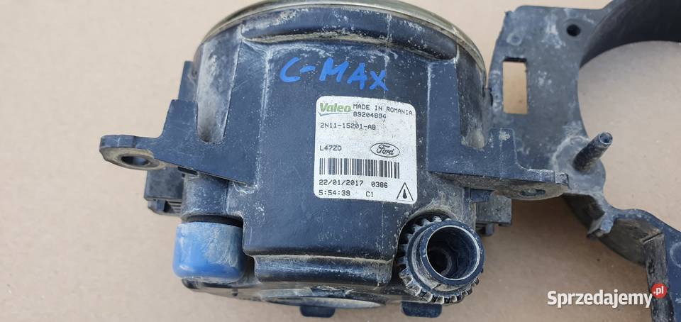 FORD FOKUS FIESTA CMAXHALOGEN PRAWY MOCOWANIE Oświetlenie Trzciel sprzedam