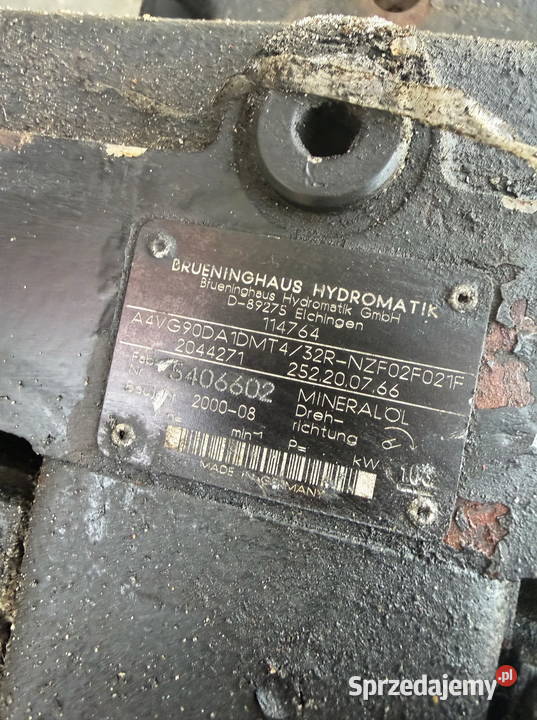 pompa jazdy REXROTH Bosch A4VG90DA pompa Manitou Działoszyn