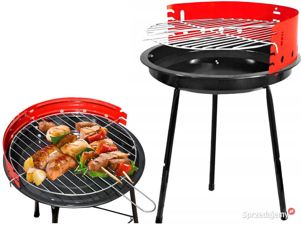 Grill węglowy brykietowy ogrodowy okrągły Biała Podlaska sprzedam