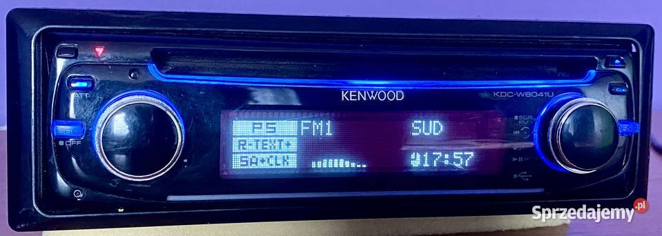 Kenwood KDCW6041U I HiEnd I 24 BIT I Animacje I Radioodtwarzacze sprzedam