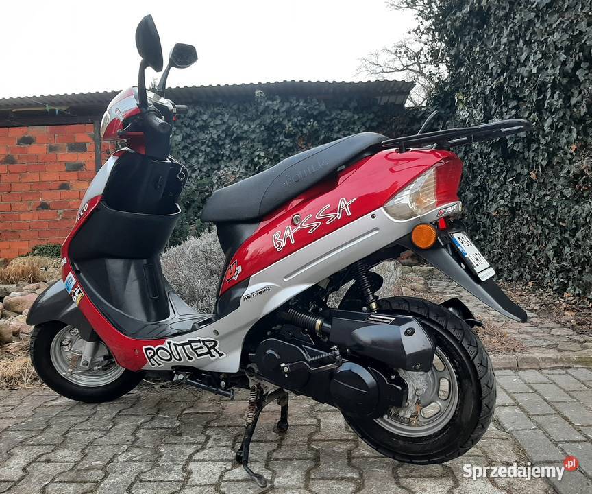 Zadbany skuter Router Bassa 50 4t 2011r 3736 60h wielkopolskie