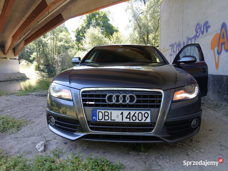 Audi A4 B8 2011 Sline Daytona Grau 20TFSI 180hp czujnik zmierzchu Samochody osobowe dolnośląskie Świętoszów