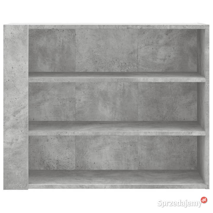 Szafka wisząca szarość betonu 75x35x60 WM848419 Półki Warszawa sprzedam