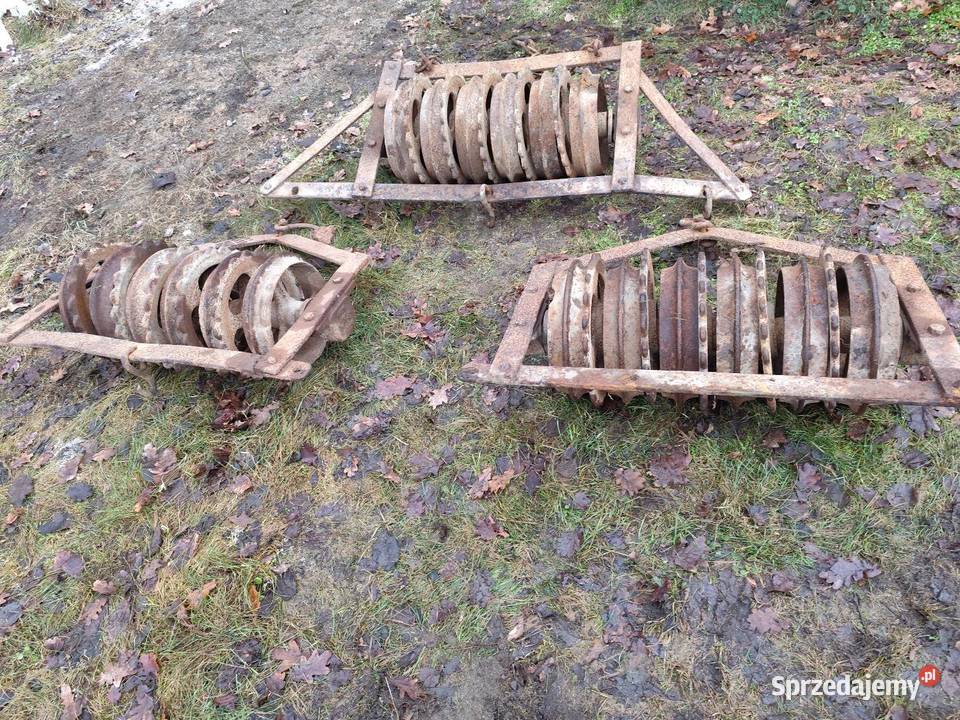 Wały pierścieniowe uprawowe posiewne nieuszkodzony lubuskie Krosno Odrzańskie