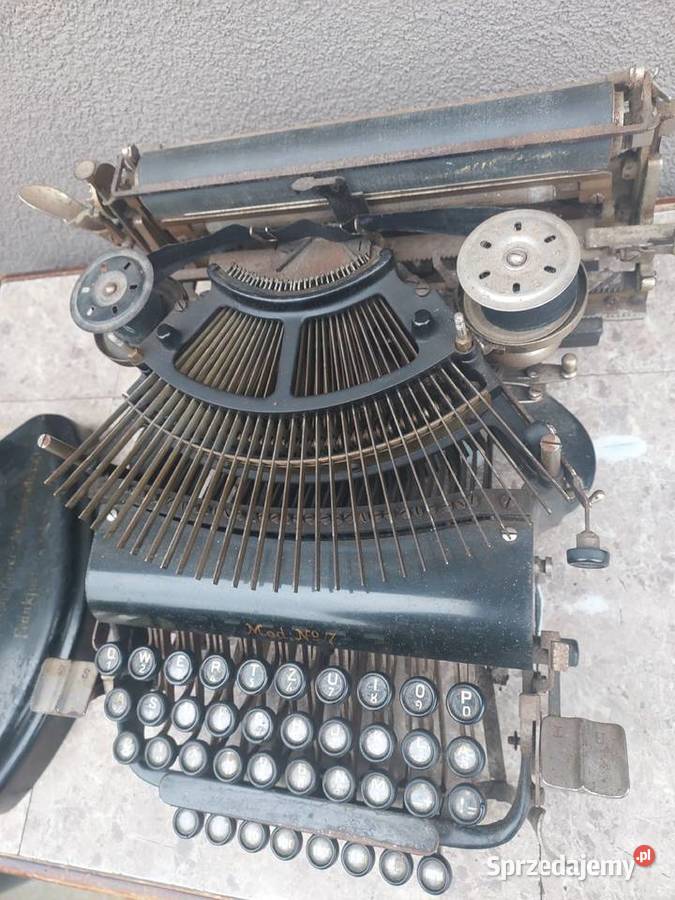 Stara maszyna do pisania gabinetowa Adler model sprzedam