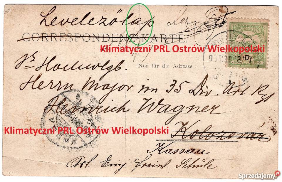 Stara pocztówka dziecko opis post card znaczek Bielsko-Biała