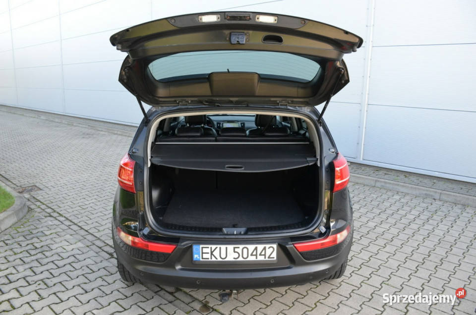 Kia Sportage Czarna Super Stan 16GDI 135 Serwis klimatyzacja Kia