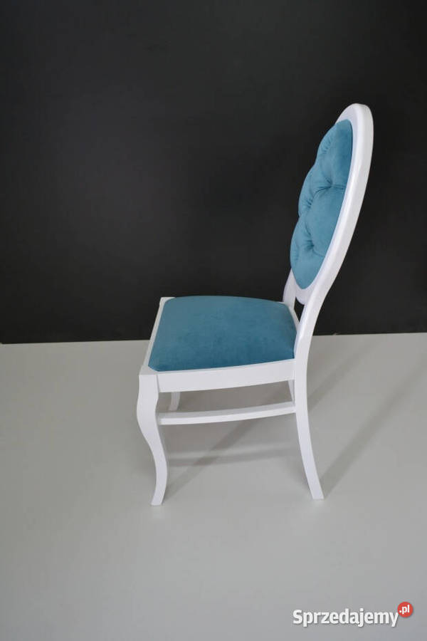 Krzesło Lite Drewno OVAL frezowane pikowane Lublin sprzedam