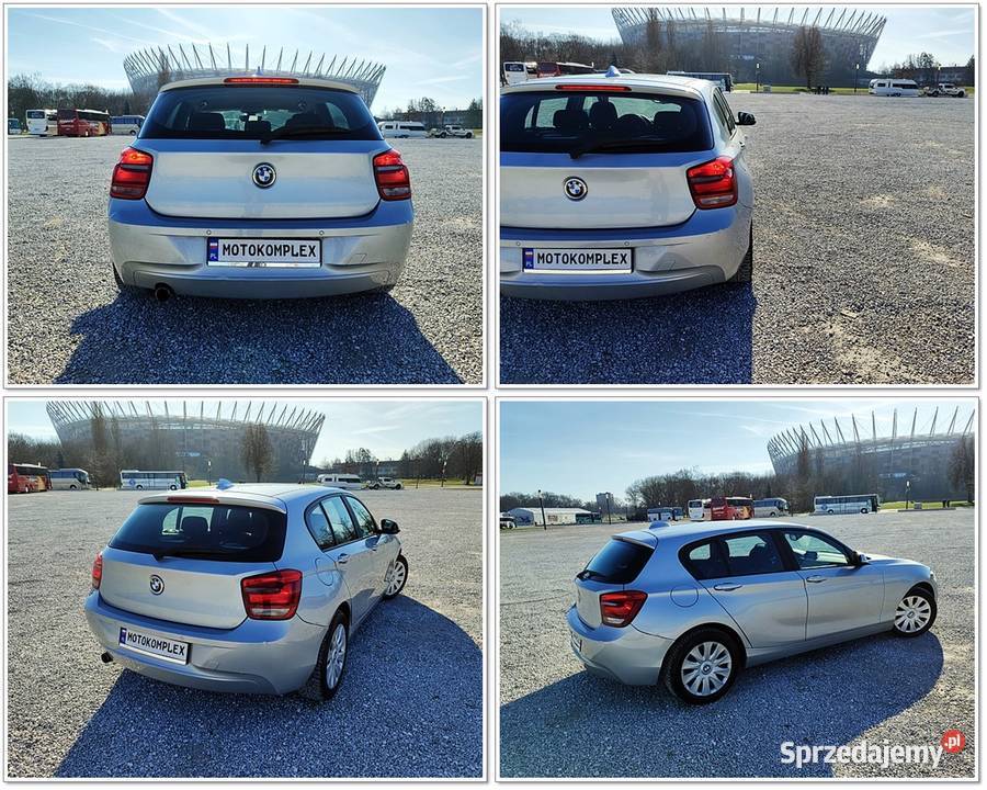 BMW F20 116d 2012r Podgrzewane fotele komputer pokładowy Seria 1 Warszawa