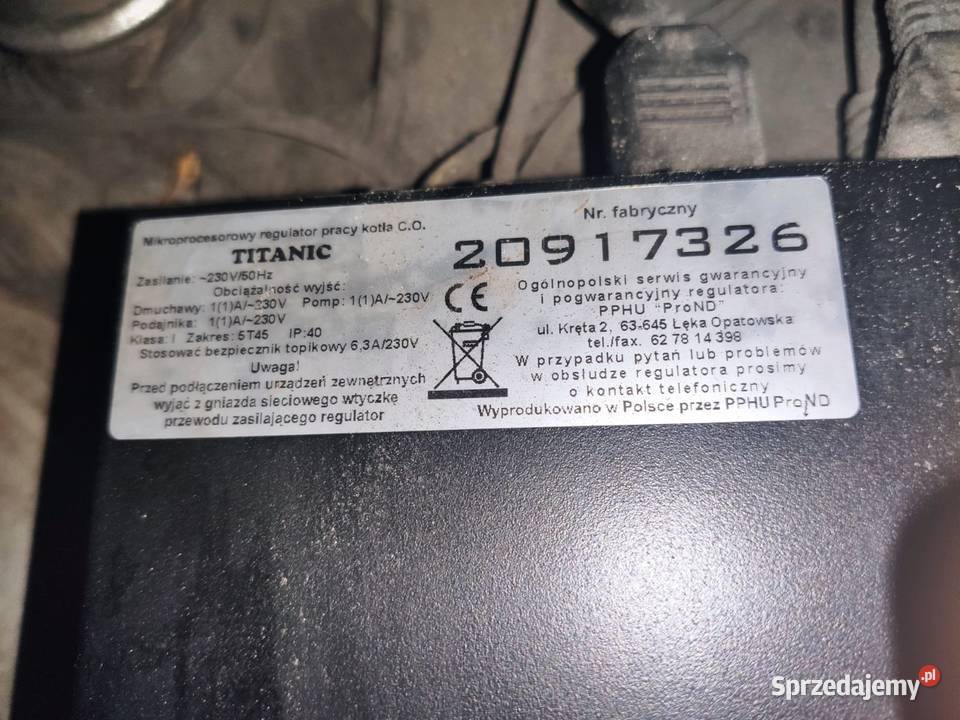 Piec CO 25 kw na ekogroszek stal Oleśnica sprzedam