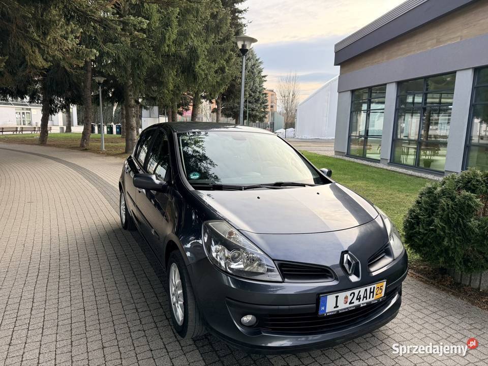 Renault Clio III 16 B 2006r świeżo sprowadzone z komputer pokładowy Jasło