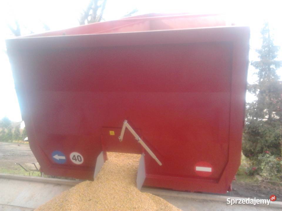 przyczepa tandem wywrotka skorupa 18 ton Białoskóry