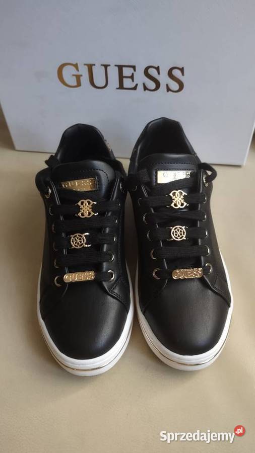 Guess sneakersy STASEY rozmiar 37 żółty/złoty Obuwie sportowe Olkusz