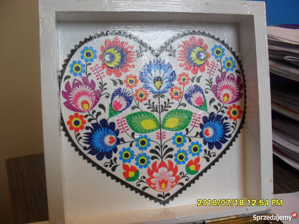 Niepowtarzalna szkatułka decoupage z imieniem Bochnia