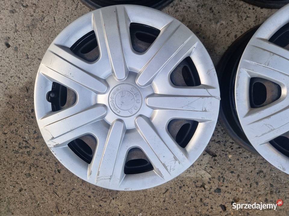 OEM felgi stalowe SKODA Fabia II 5Jx R14 5x100 Samochodowe