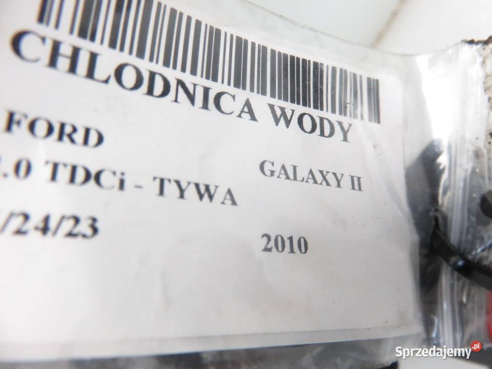 CHŁODNICA WODY FORD GALAXY II 20 TDCi TYWA