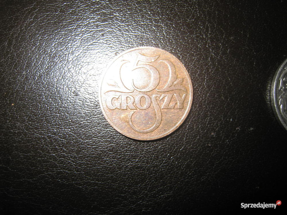Monety 5gr 1935r 50gr 1923r Częstochowa sprzedam
