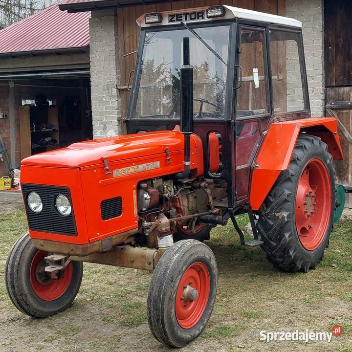 Ciągnik Zetor 4712 zarejestrowany 3 tłoki podkarpackie Nisko sprzedam