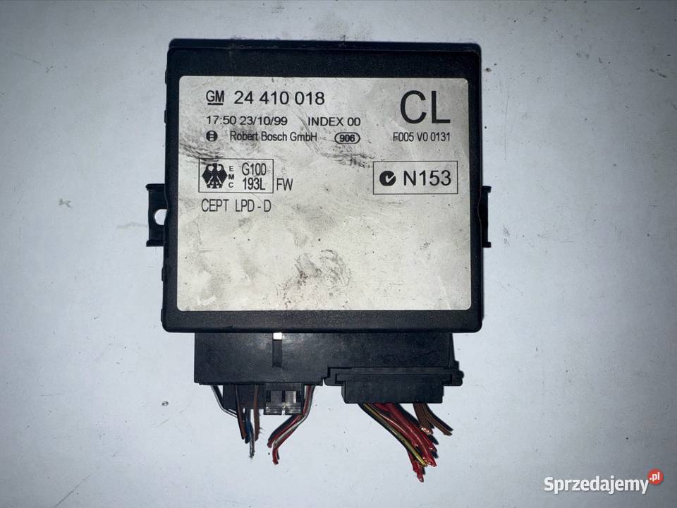 MODUŁ KOMFORTU OPEL ZAFIRA A 24 410 018 Ostrów Wielkopolski