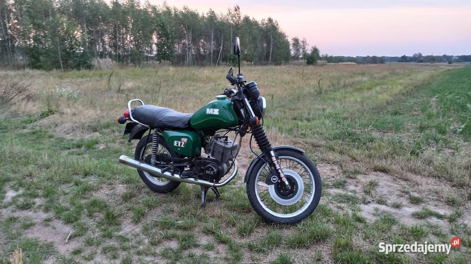 MZ ETZ 150 1986r zarejestrowana z ważnymi BT turystyczny MZ Radom