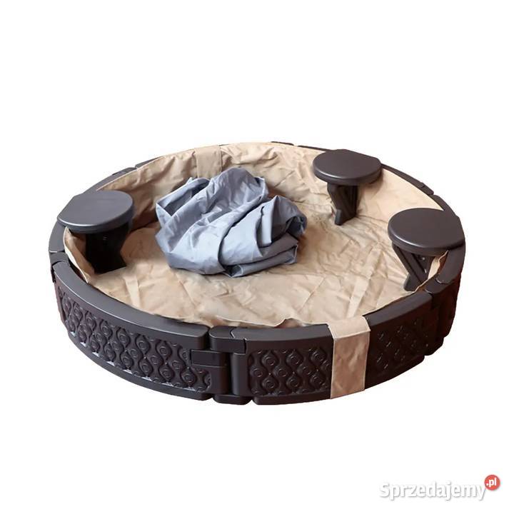 piaskownica plastikowa okrągła