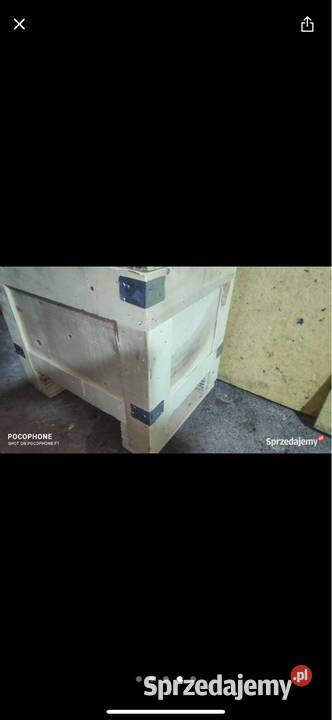 Skrzyneczka paletowa z pokrywą Pozostałe Gliwice