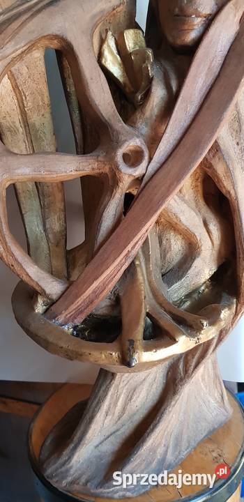 Rzeźba figura Święta Barbara ceramika syg Art warmińsko-mazurskie Orneta sprzedam