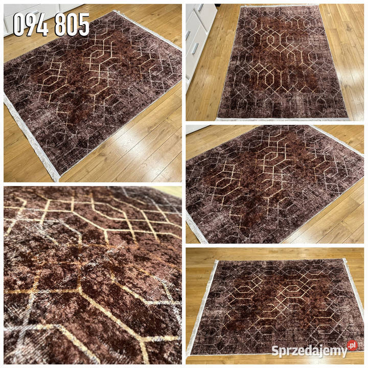 NOWOCZESNY DYWAN 130X190 PRINT 094805 CIENKI Białystok sprzedam