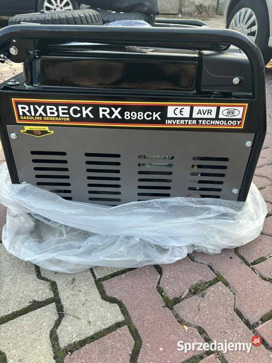 Agregat prądotwórczy RIXBECK RX 898CK wielkopolskie sprzedam