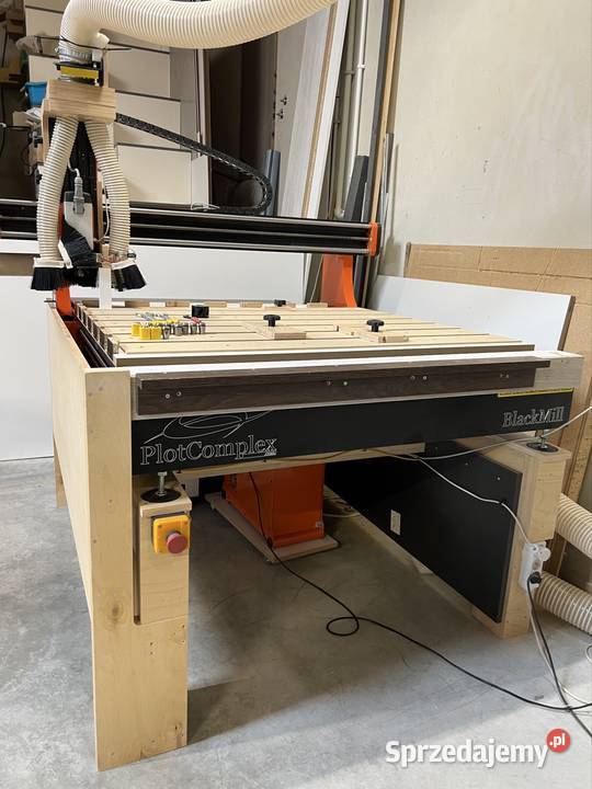 Ploter frezarka CNC 1200x1000 400V wrzeciono 3kW Godziszka