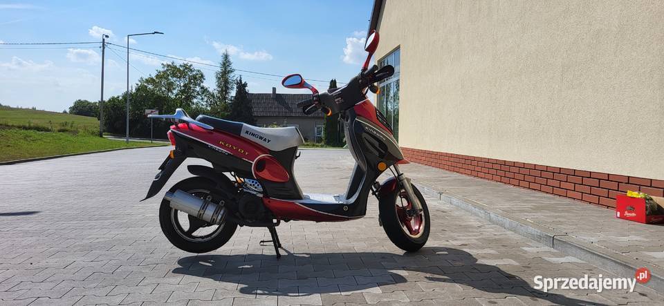 Skuter kingway koyot 50 serwisowany pierwszy pomorskie
