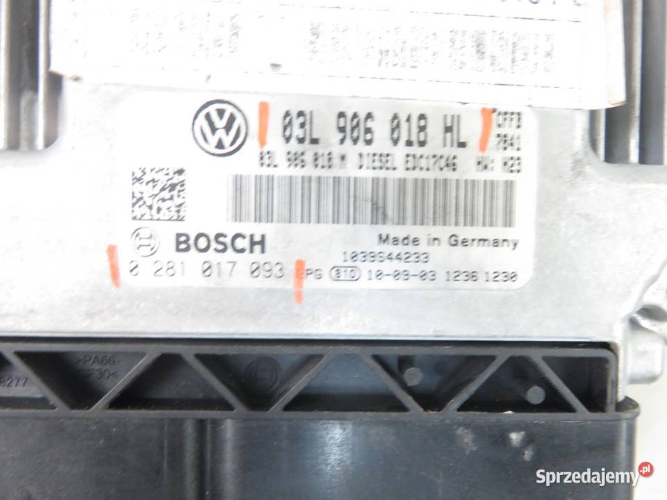 STEROWNIK SEAT ALHAMBRA 20 TDI 03L906018HL