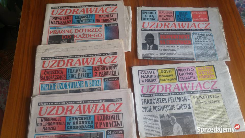 Uzdrawiacz czasopismo 1991 r 38 Pozostałe Szczecin sprzedam