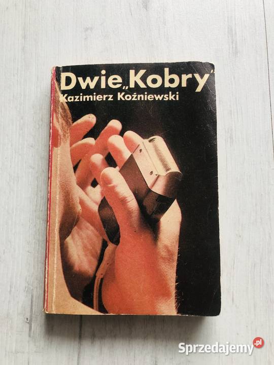 Książka kryminał Dwie kobry Kazimierz Koźniewski KAW thrille