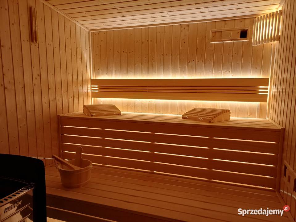 Sauna ogrodowa Premium izolowana piec na drewno Płock sprzedam