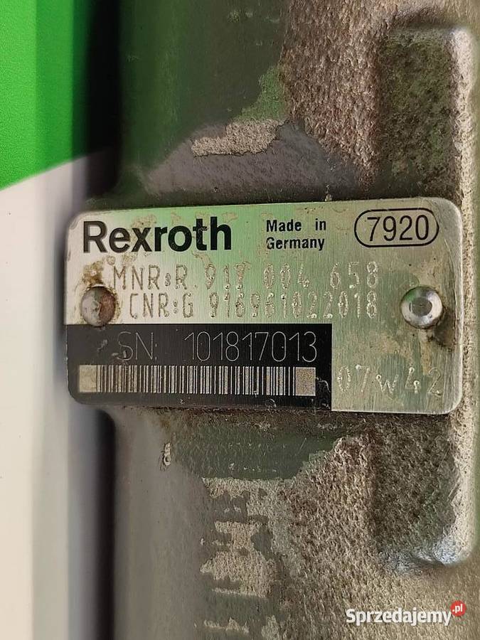 Sekcja rozdzielacza EHR G916961022021 Fendt 716 wielkopolskie Wilkowo sprzedam