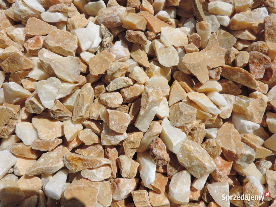 Kamień ozdobny żółty biały Grys Giallo 1821 mm