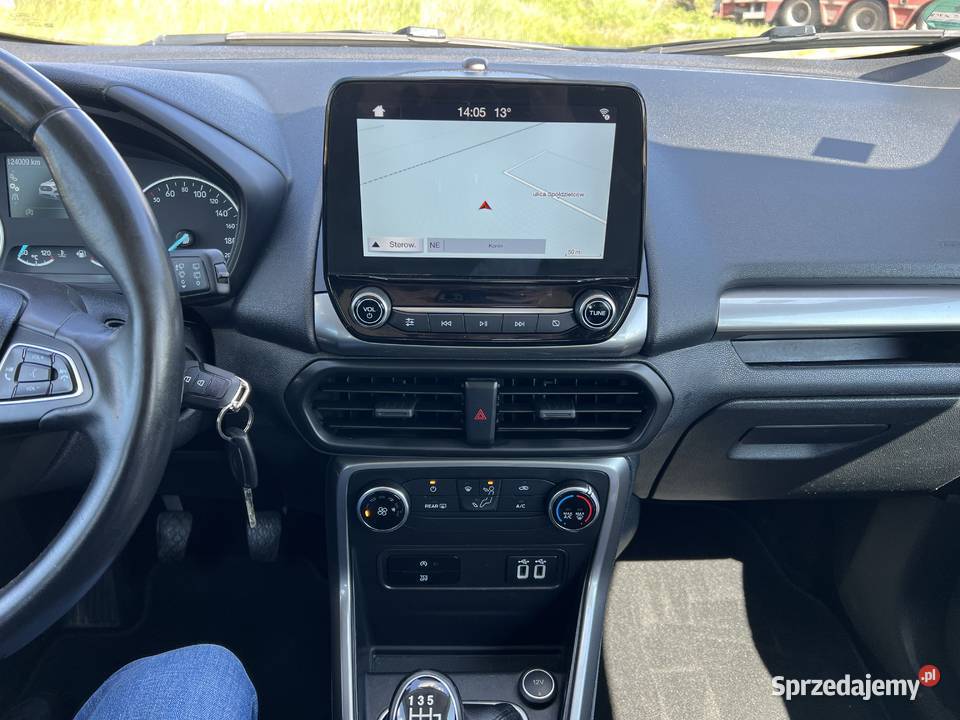 Ford EcoSport 10 BENZYNA Klimatyzacja Nawigacja komputer pokładowy wielkopolskie Konin sprzedam