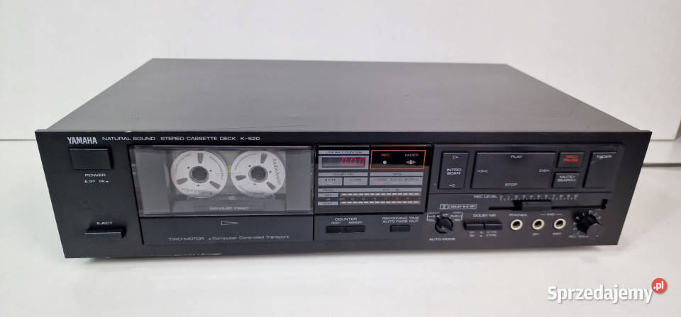 Magnetofon cassette deck Yamaha K520 K 520 Międzychód