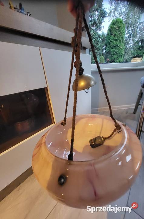 Żyrandol prawie 100 letni niemiecki zachodniopomorskie sprzedam