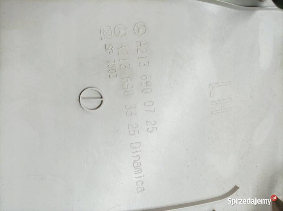 OSŁONA SŁUPKA B LEWA AMG KOMPLET A2136900725 osobowe