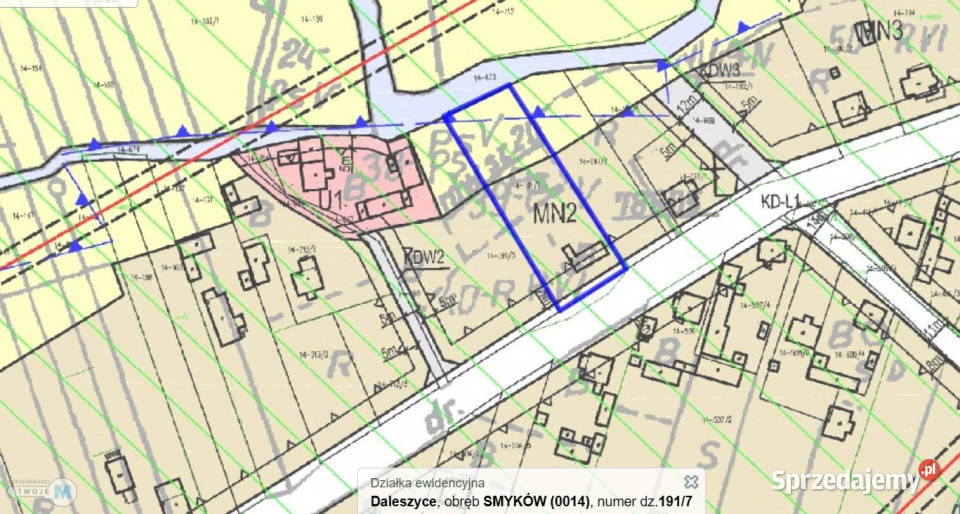 Ogłoszenie działka Smyków 2311 metrów świętokrzyskie