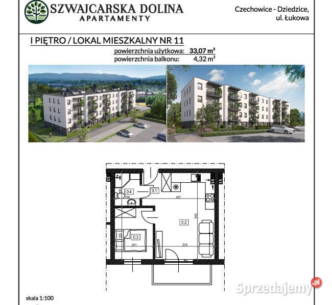 Nowe apartamenty Szwajcarska Dolina komfortowe śląskie Czechowice-Dziedzice