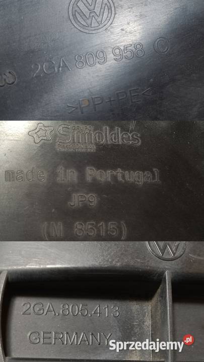 VW TROC 18 NADKOLE PRAWY PRZÓD 2GA809958 osobowe wielkopolskie Pleszew