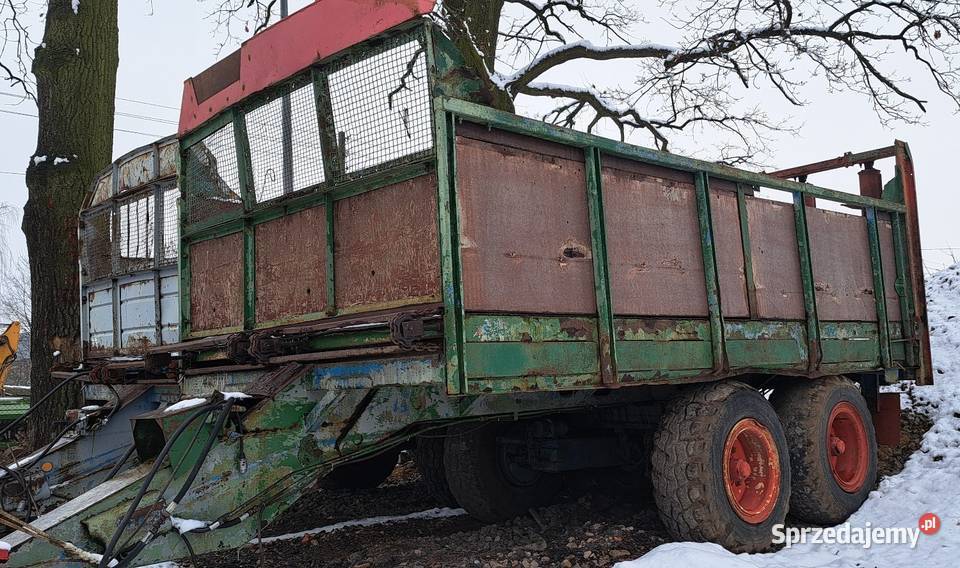 Rozrzutnik obornika Fortschritt T088 Annaburger dolnośląskie Brzeźnik